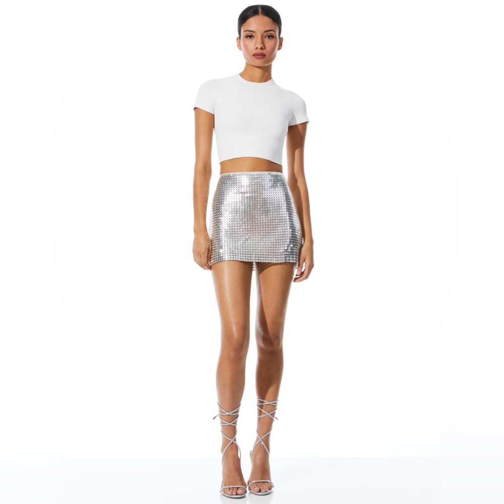 NWOT Alice + Olivia Mini Skirt